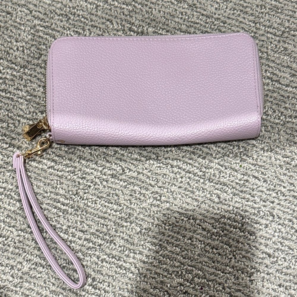 a new day Light Purple Wristlet Clutch